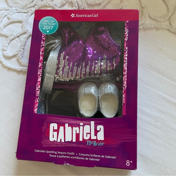 American Girl Gabby sparkling sequins dance outfit - Picture 2 of 4